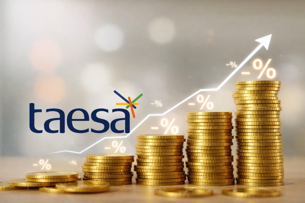 Taesa (TAEE11) ganha alvo de R$ 42,60 e upgrade após aquisição com Energisa